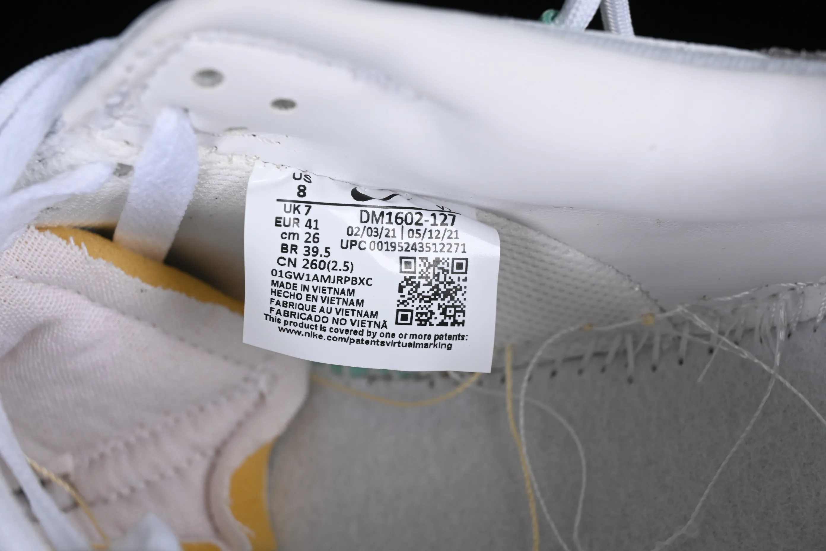 All categories Nk SB Dunk series Nk SB Dunk Low low-top sneakers Off-White x Nk Dunk Low OW casual sports skateboard shoes DM1602-127
